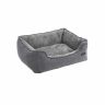 Dog bed with removable cover