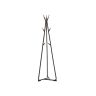 Metal hat stand with wooden hook
