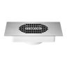 Built-in vacuum cleaner Momo S-41, 1 fan, Silver, 30 × 17 × 7.5 cm
