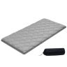 Japoński materac tatami futon VEVOR KZ-001, składany, szary, 203,2 × 99,1 × 6,35 cm