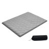 Japoński materac tatami futon VEVOR KZ-010, składany, rozmiar queen, szary, 203,2 × 152,4 × 8,9 cm