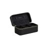 Watch box 10x20x9cm., black/gold color