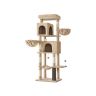 Drapak dla kota Feandrea PCT182G01, XL, 2 jaskinie, 2 hamaki, 57 × 45 × 175 cm