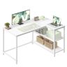 Угловой компьютерный стол VASAGLE LWD135WF01, 110 × 80 × 76 см