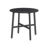 Dining table 80x75cm., black