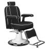 Barber chair Gabbiano AMADEO, height adjustable, Black