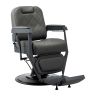 Barber chair Gabbiano Bruno, With hydraulic lift, Grey