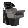 Barbershop washing station Gabbiano Lucca, black/grey