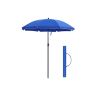 Parasol składany Ø 160 cm, niebieski