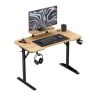 Biurko komputerowe Mark Adler Leader 5.1 z półką na monitor, dąb