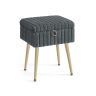 Puf kosmetyczny SONGMICS LOM505, ze schowkiem, 30 × 40 × 50 cm