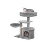 Scratching post 68 cm., light gray