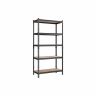 Storage shelf 180 x 90 x 40 cm., black