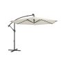 Parasol ogrodowy SONGMICS, 32 diody LED, piaskowy