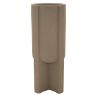 Outdoor flowerpot MOAI, Ø 42 × 101 cm