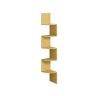 Hanging shelf 20x20x126cm., light brown
