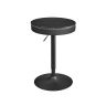 Bar stool 58.7x58.7x105cm., black