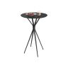 Kitchen table 60x60x105cm., black