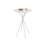 Kitchen table 60x60x105cm., white
