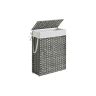 Laundry basket 55L., gray/white