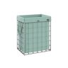 Laundry basket 90L., yellow/silver color