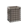 Laundry basket 90L., black/dark gray
