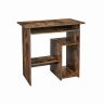 Desk with open compartments 80 x 45 x 74 cm., brown