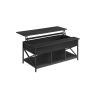 Coffee table 60x120x62cm., black