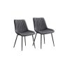 Bar stool set 60x50.1x88.6cm., black