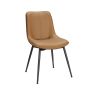 Bar stool 56x50.3x81cm., brown/black