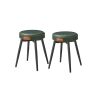Stool 48x48x48.2cm., black