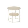 Coffee table 55x55cm., cream color