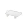 Hanging bedside table 27x37.8x7.9cm., white