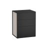 Side table 35x45x58.7cm., black