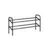 Shoe shelf 23x83x42cm., black