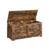 Shoe bench with opening lid 40 x 100 x 46 cm, vintage colors