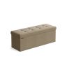 Bench 110 cm foldable with storage capacity