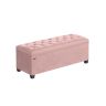 Hallway bench 40x110x40cm., pink