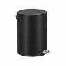 Small trash can, 3 liter capacity, black