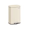 Trash can 50L., beige