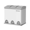 Trash can with 3 compartments LTB24WT