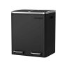 Trash can 30 L, black