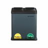 Trash can, 2 compartments, 30 liters capacity LTB30G