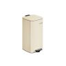 Trash can 34x28.5x54.4cm., beige