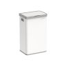 Trash can 41x29.5x67cm., gray/white