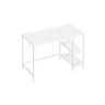 Desk with shelves 60x120x76cm., white