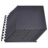 Zestaw mat do ćwiczeń VEVOR HRD-XJD6614-24BK, 24 szt., 60 × 60 × 1,4 cm