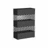 Umbrella stand LUC02BK, black