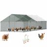 Metalowy kurnik VEVOR JD382, 3 × 8 × 2 m