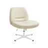 Office chair, cream/white